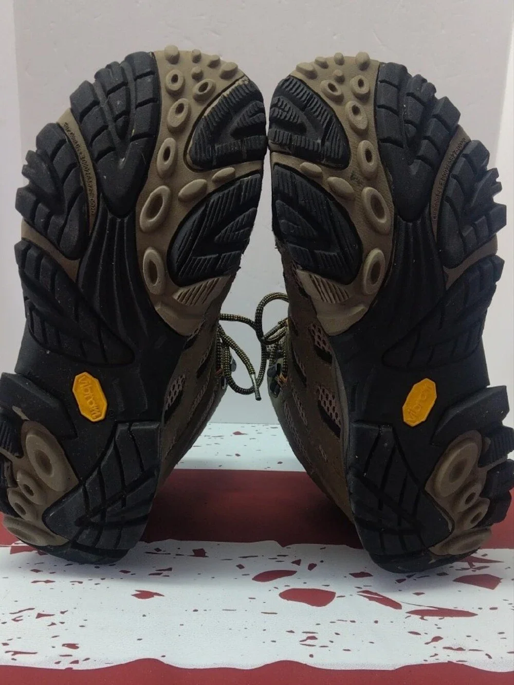 Merrell Olive and Black Trail Boots